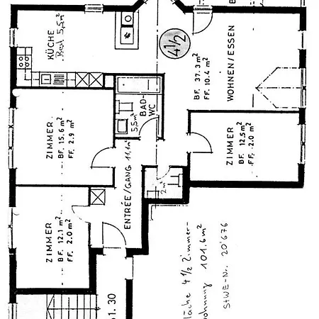 Lägenhet Tannenbodenwiese Dachwohnung *